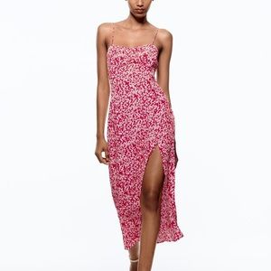 Zara red summer dress